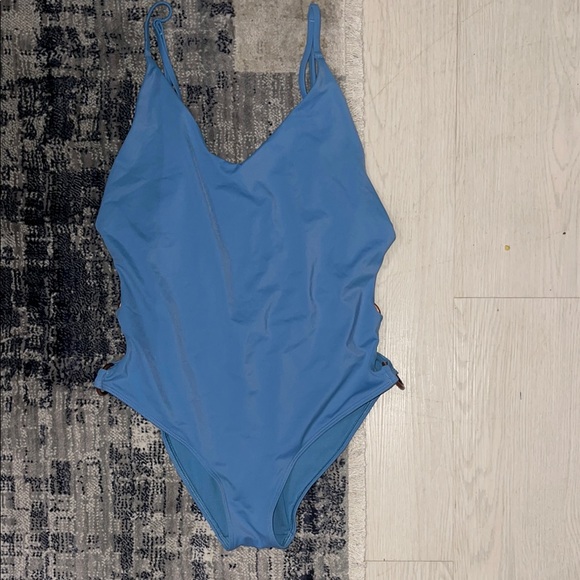 Blue One-Piece Swimsuit Aerie - Picture 1 of 4